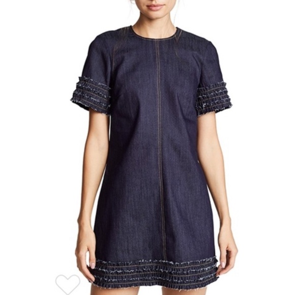 Cinq a Sept Ashton Denim Dress - Picture 2 of 6